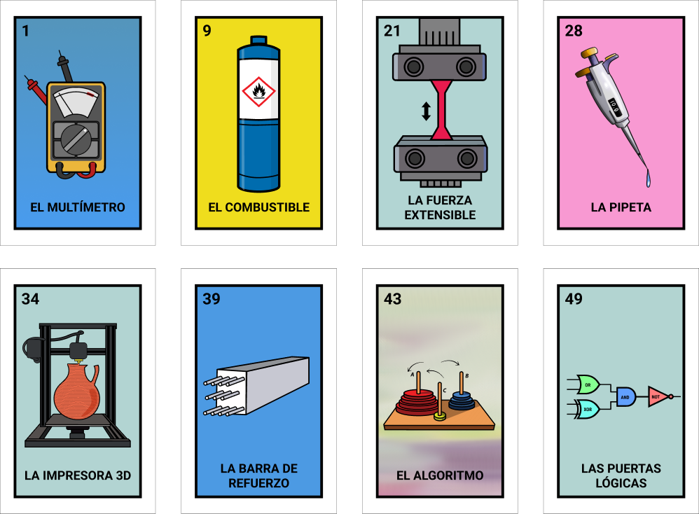 SHPE's Loteria Ingeniería Game
